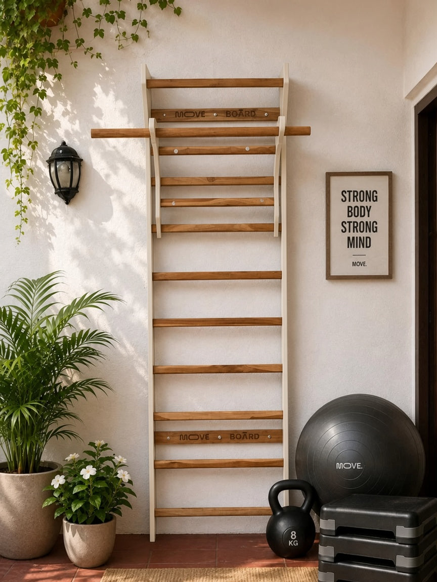 White — pull-up bar